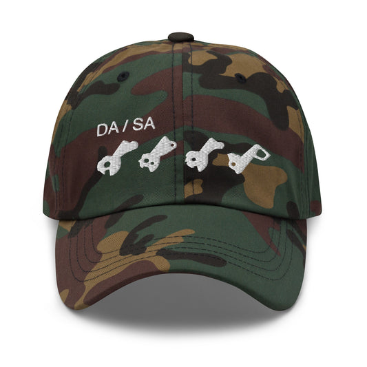 Double Action Single Action Dad Hat