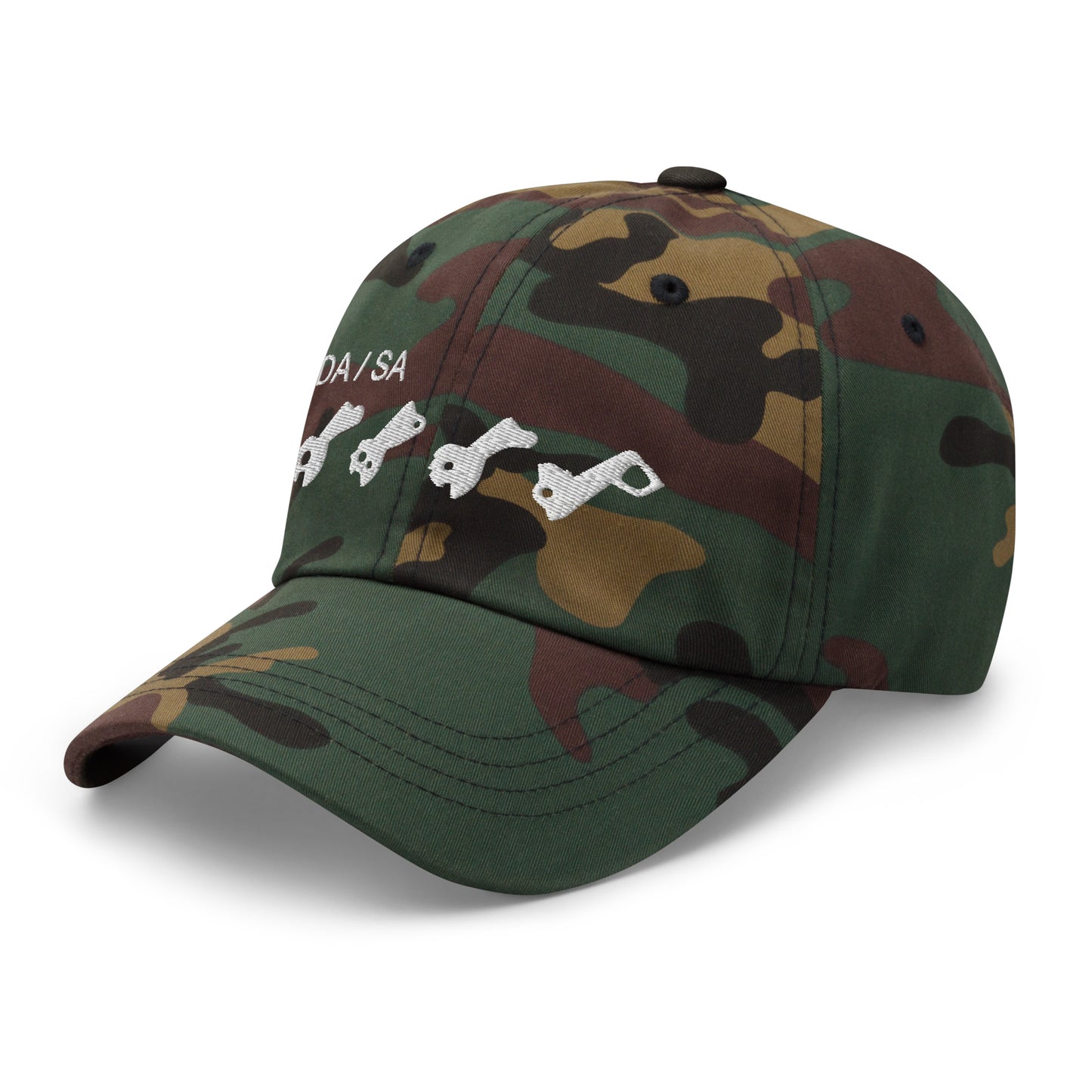 Double Action Single Action Dad Hat